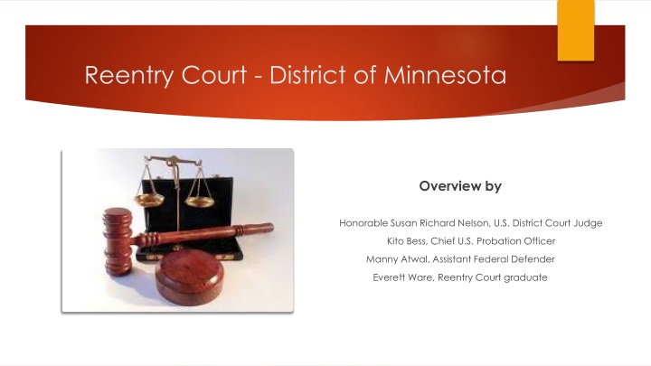 reentry court district of minnesota