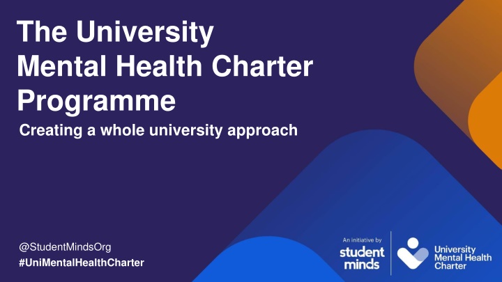 the university mental health charter programme