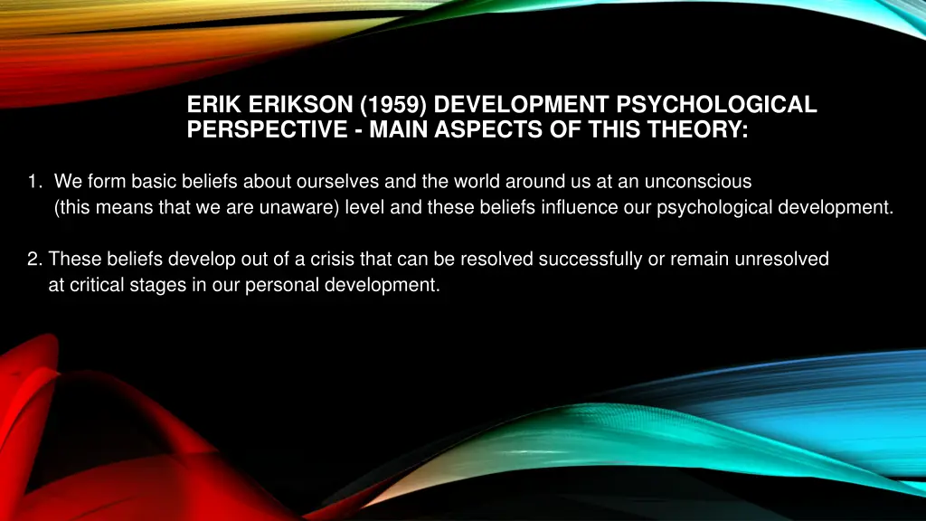 erik erikson 1959 development psychological