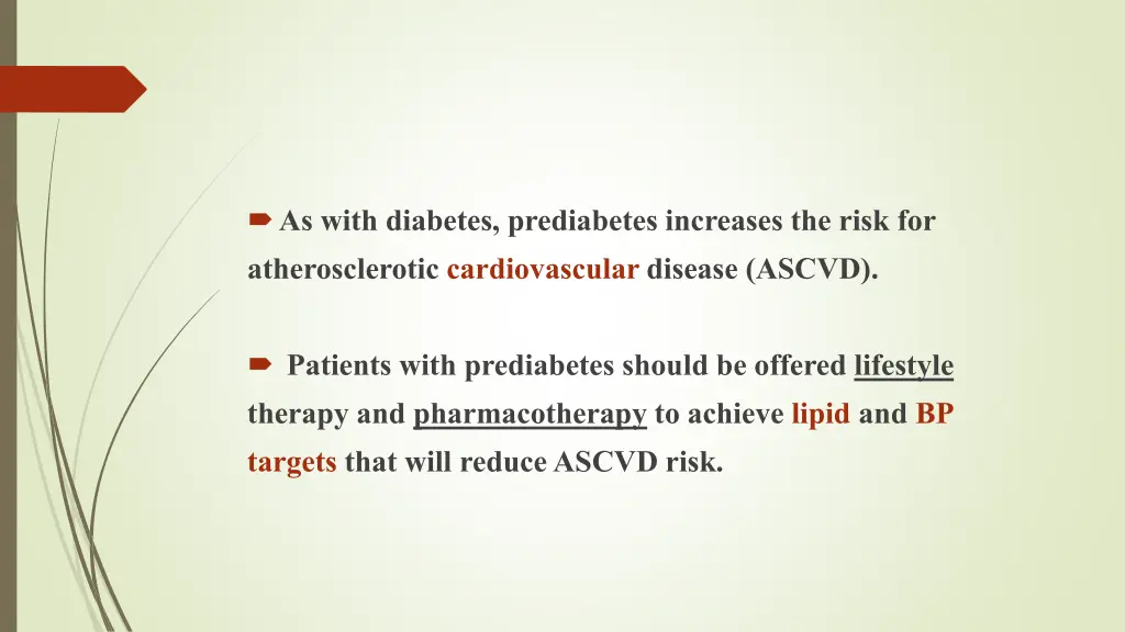 as with diabetes prediabetes increases the risk