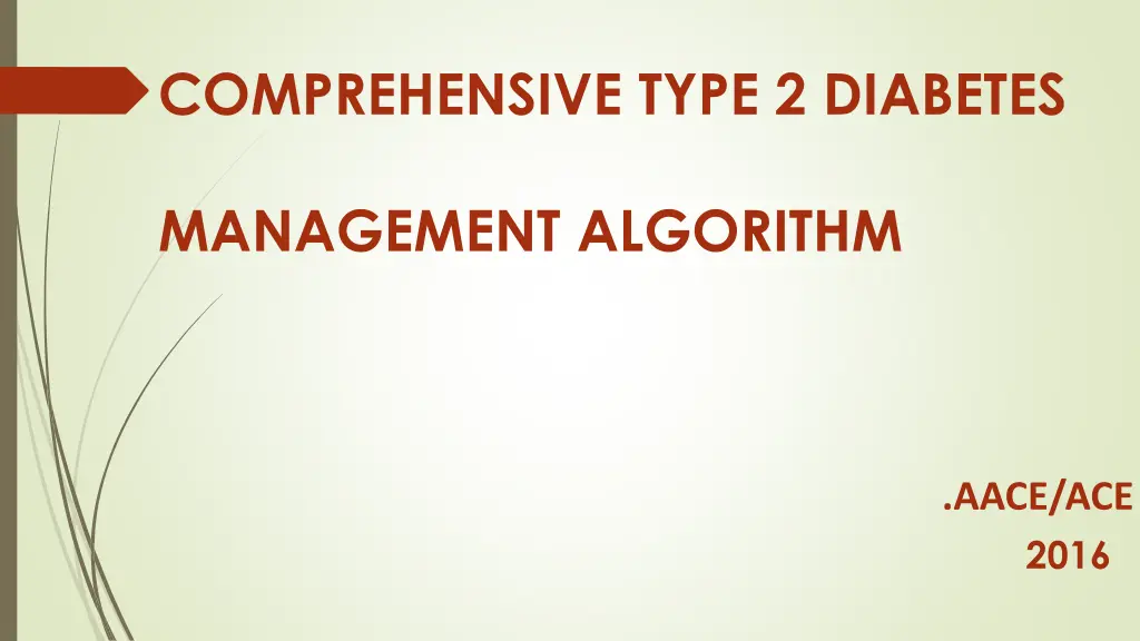 comprehensive type 2 diabetes