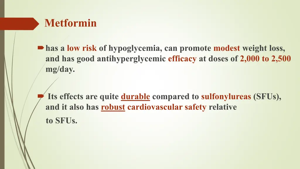metformin