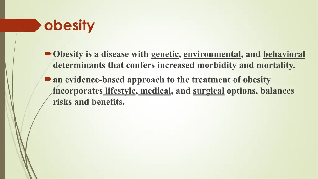 obesity