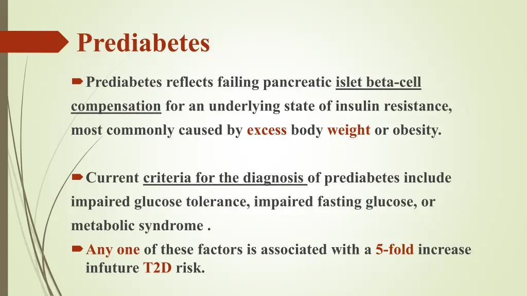 prediabetes