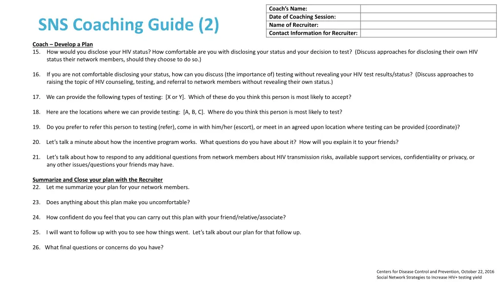 coach s name date of coaching session name 1