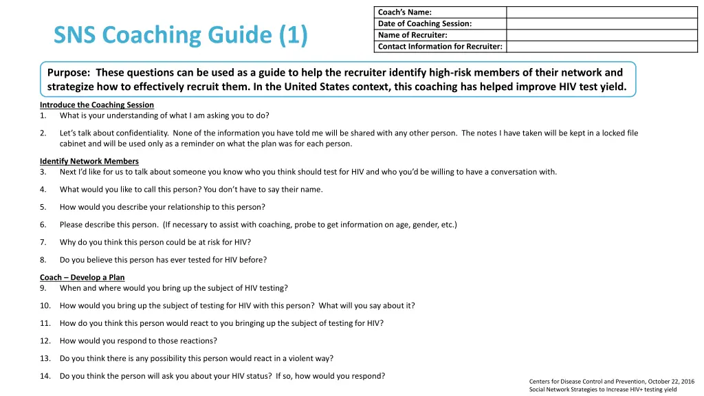 coach s name date of coaching session name