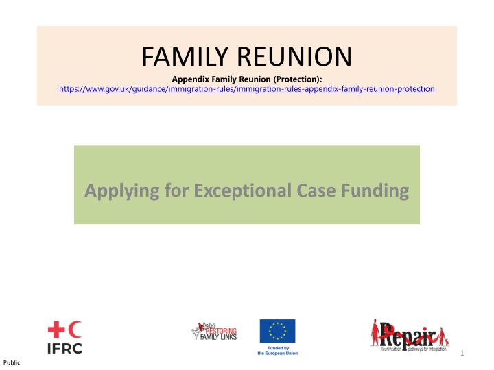 family reunion appendix family reunion protection