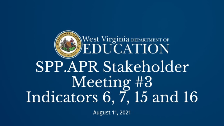 spp apr stakeholder meeting 3 indicators
