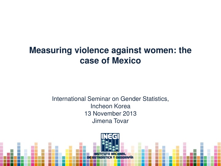 measuring violence against women the case