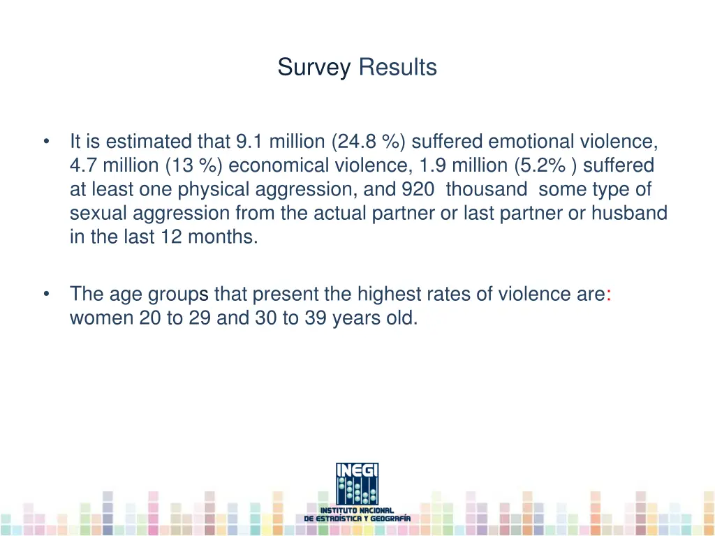 survey results 1