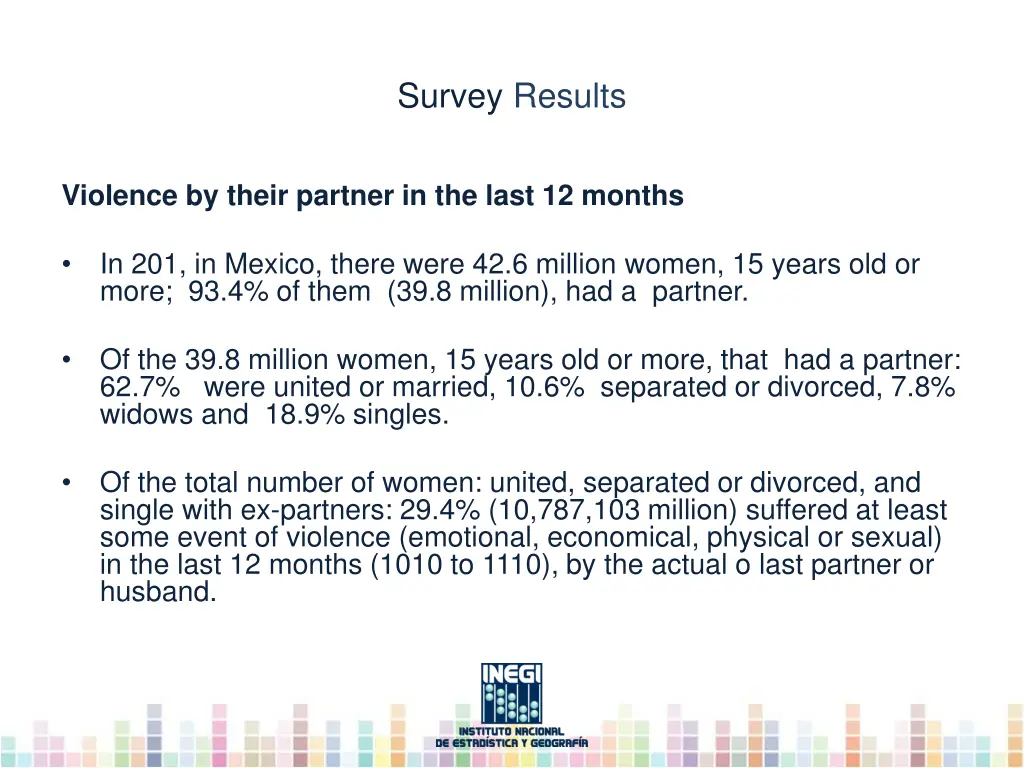 survey results