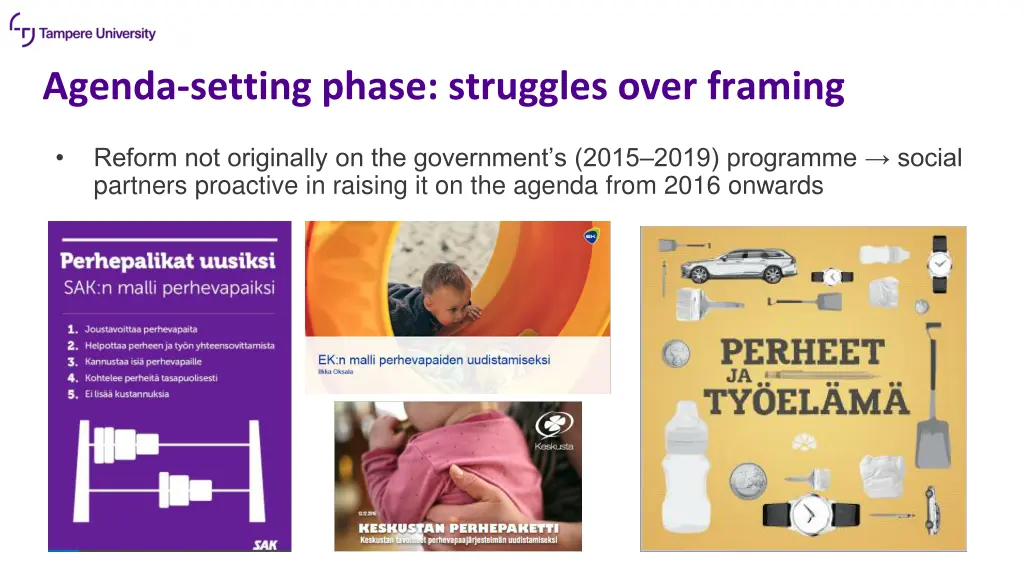 agenda setting phase struggles over framing