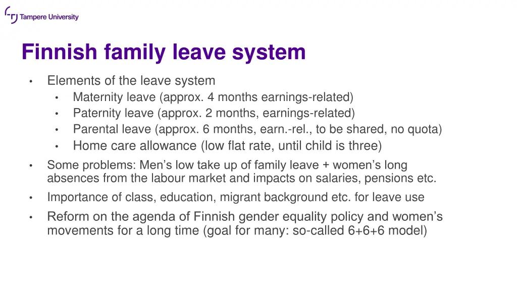 finnish family leave system