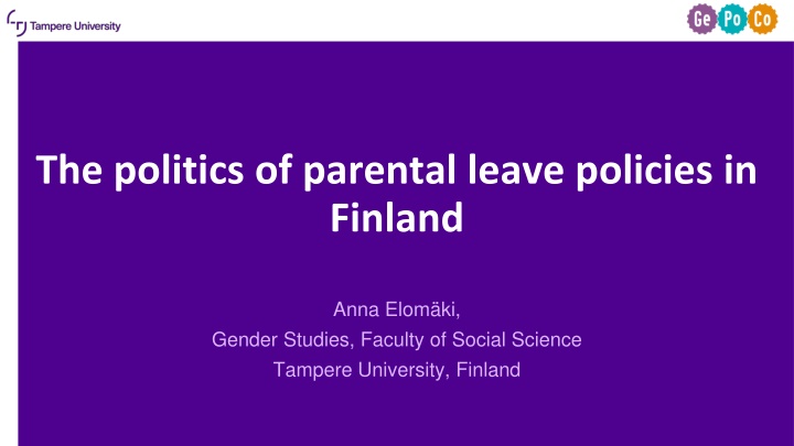 the politics of parental leave policies in finland