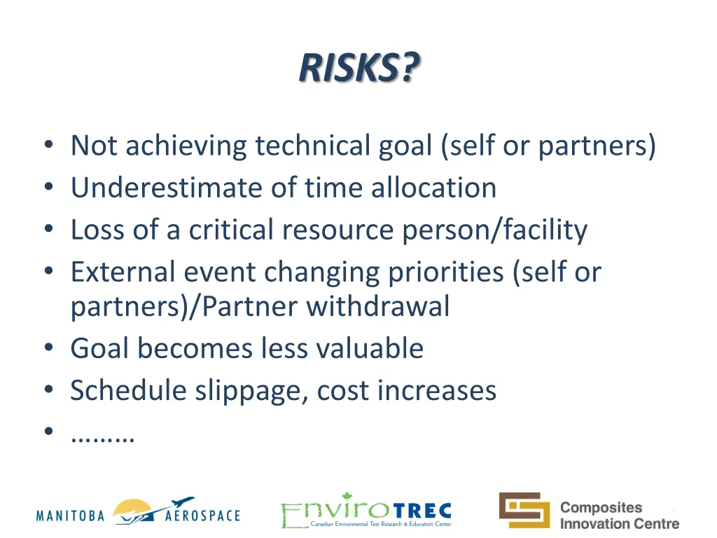risks