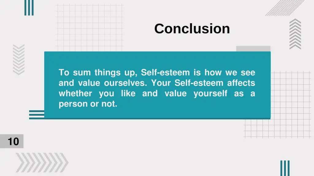 conclusion