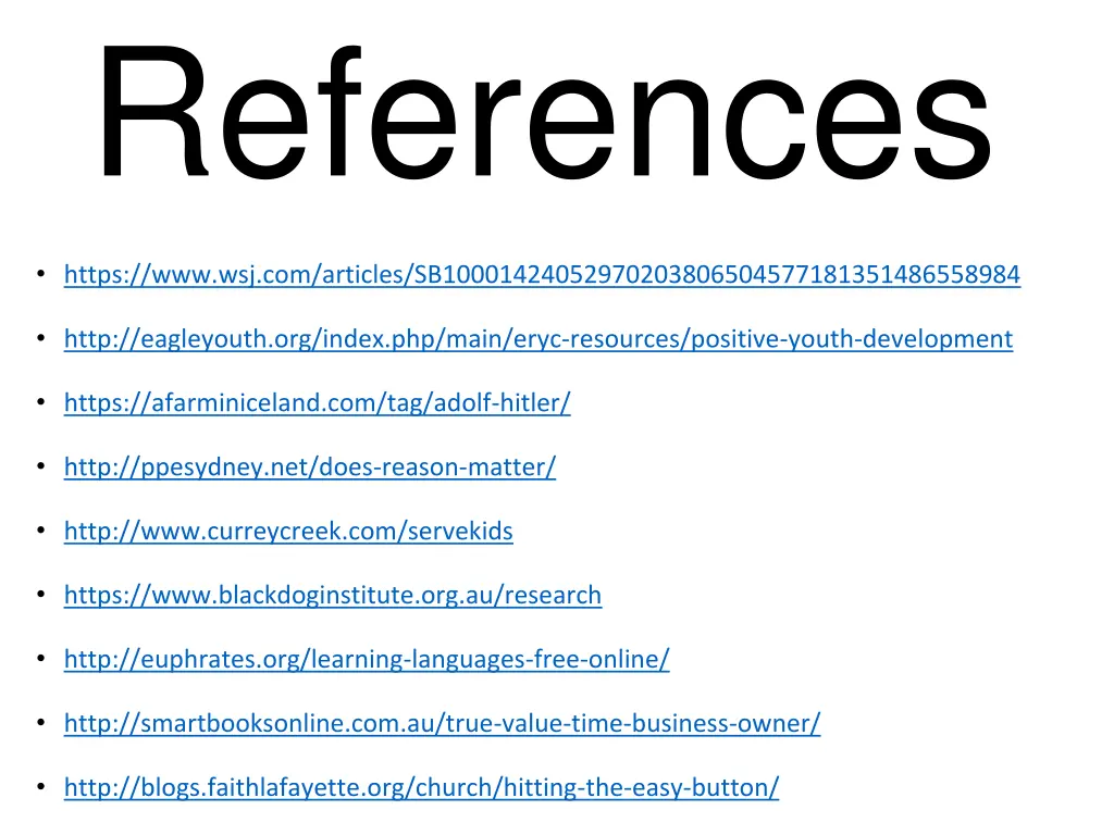 references
