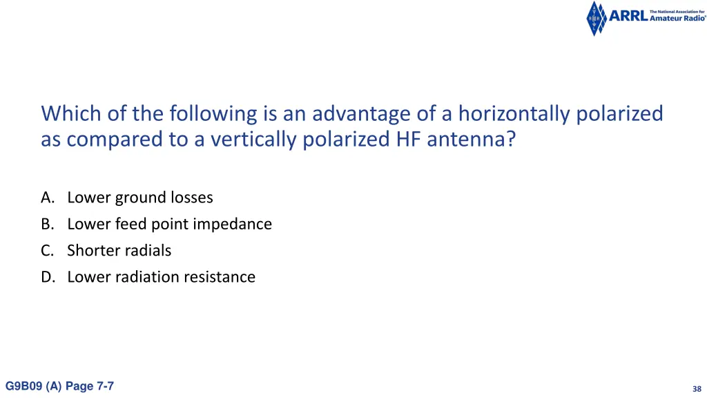 which of the following is an advantage