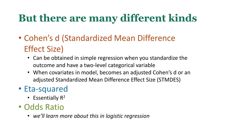 but there are many different kinds 1