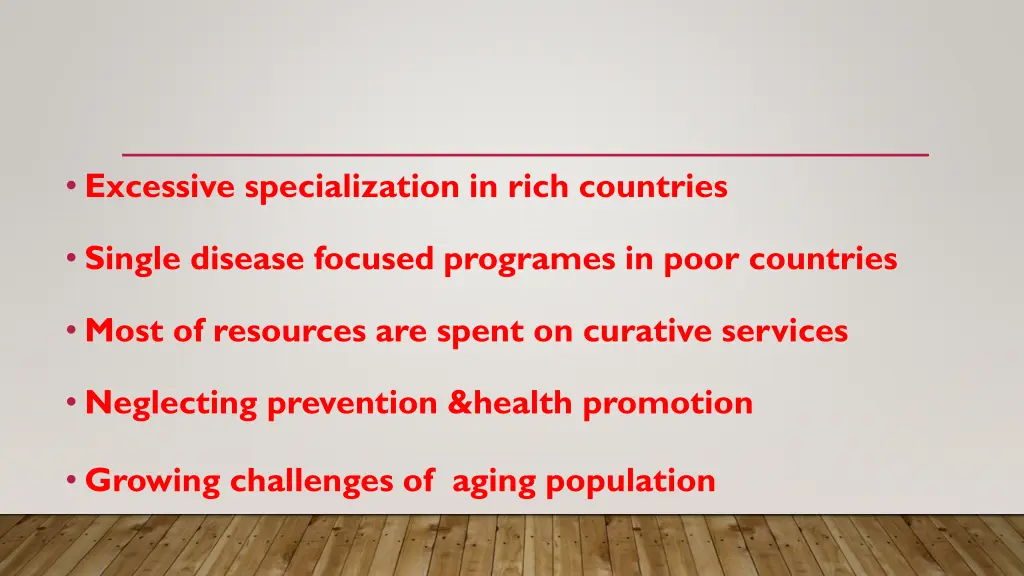 excessive specialization in rich countries