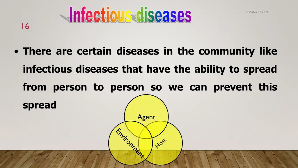infectious diseases