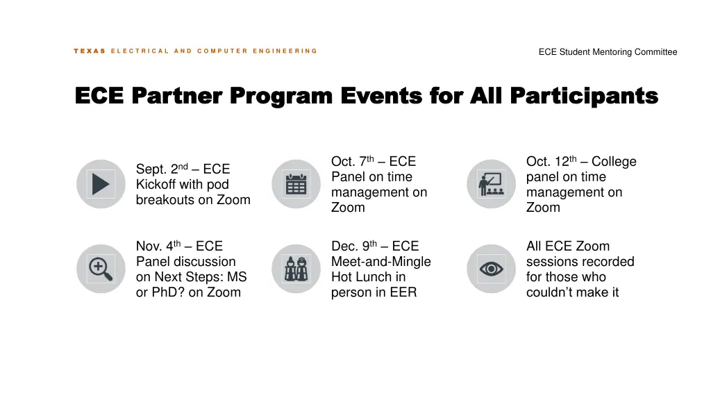 ece student mentoring committee 5