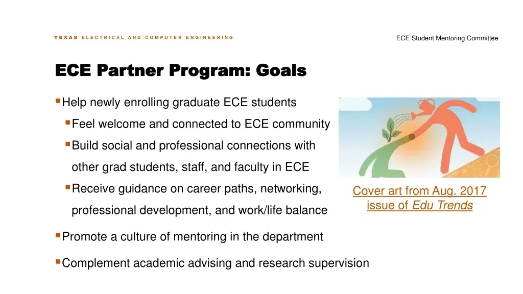 ece student mentoring committee