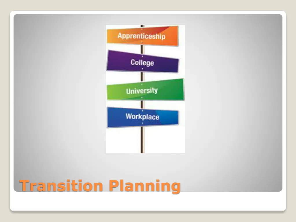 transition planning