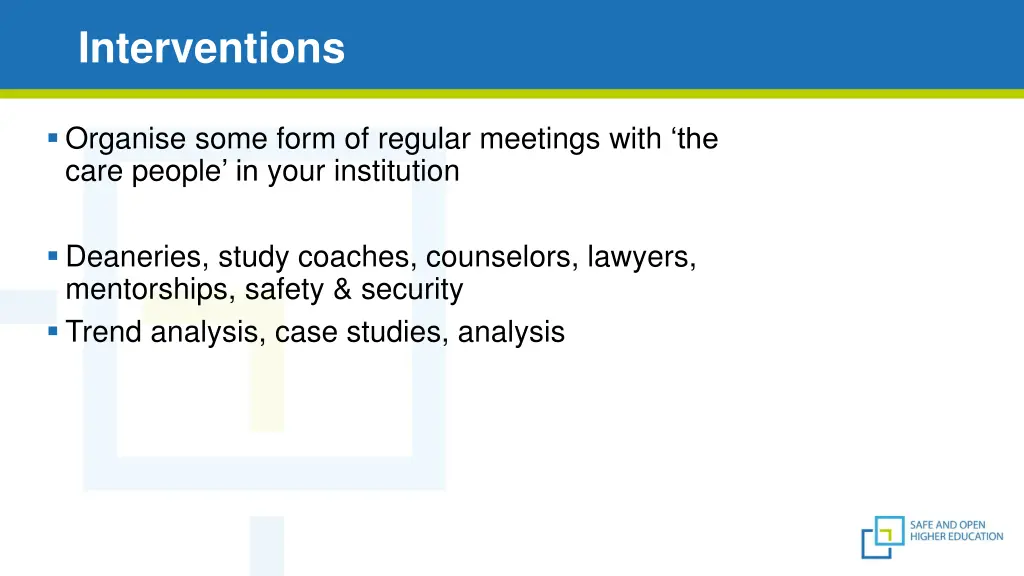 interventions 5