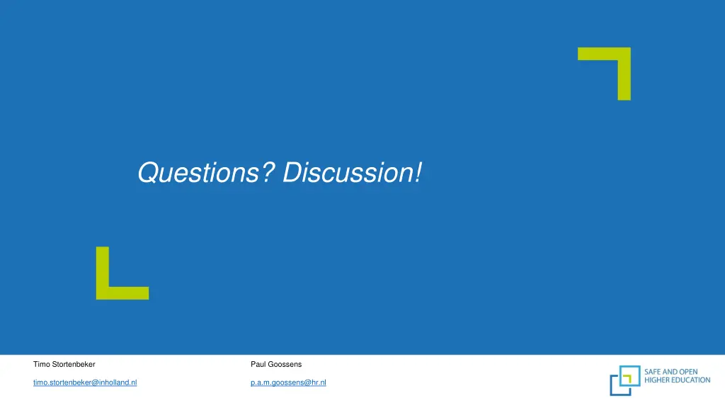 questions discussion