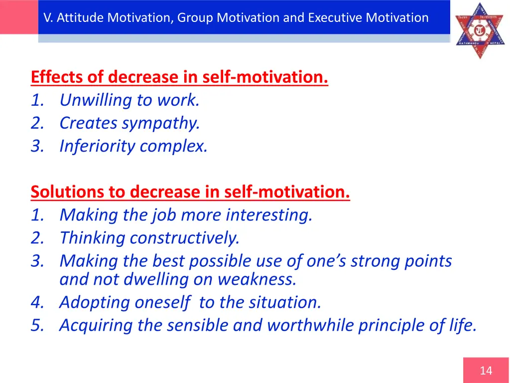 v attitude motivation group motivation 1