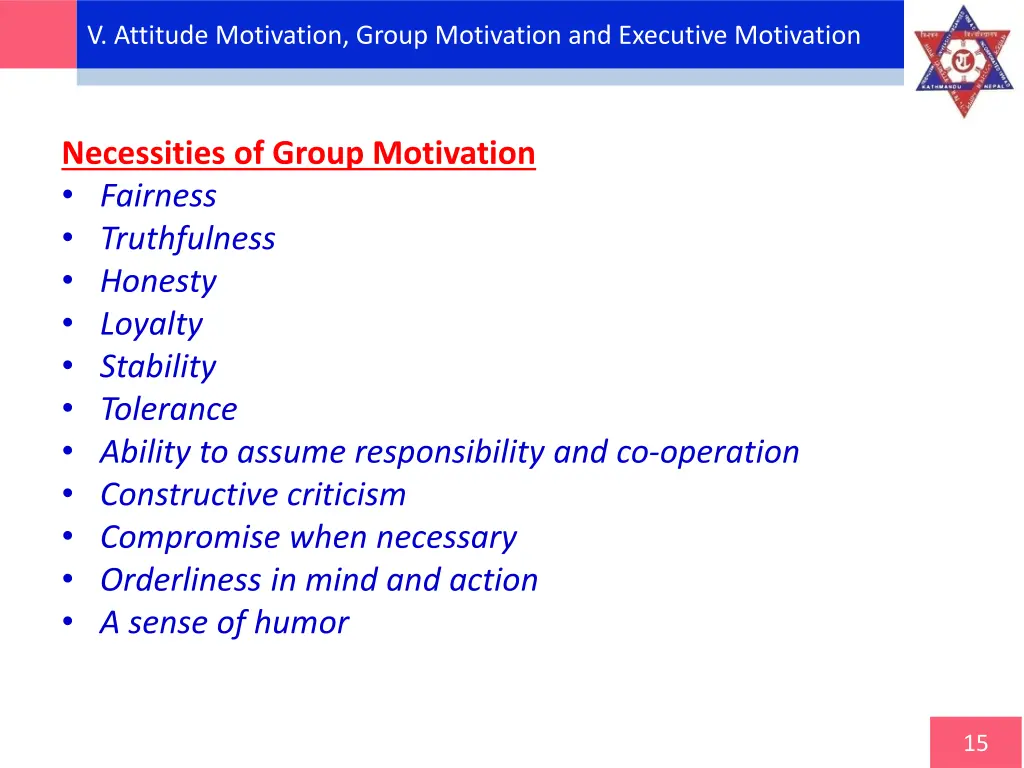 v attitude motivation group motivation 2