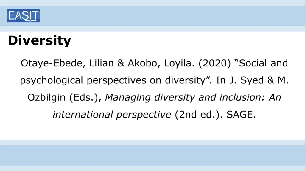 diversity