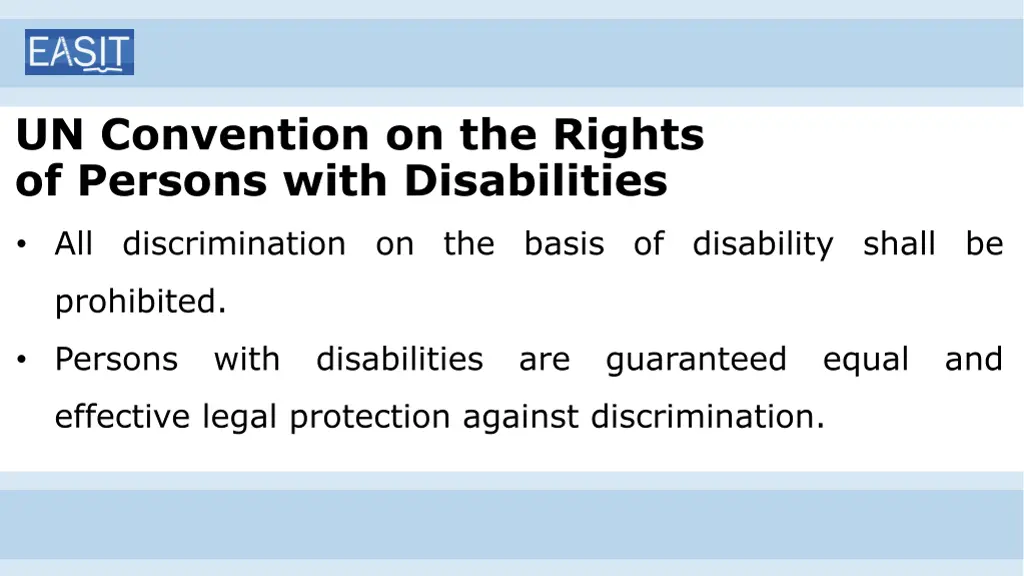 un convention on the rights of persons with
