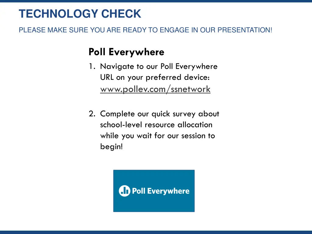 technology check