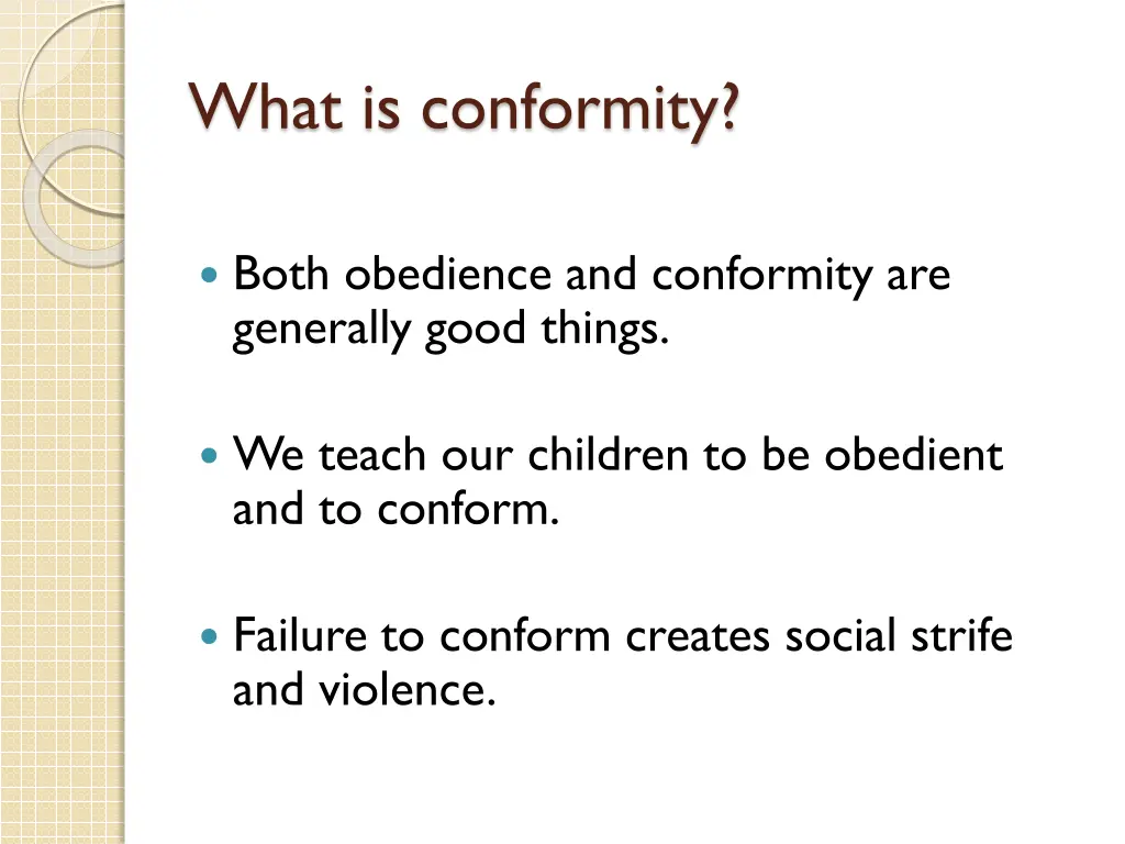 what is conformity 2