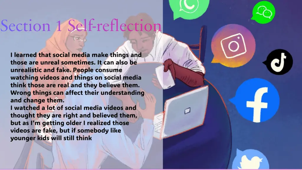 section 1 self reflection