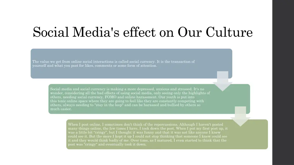 social media s effect on our culture
