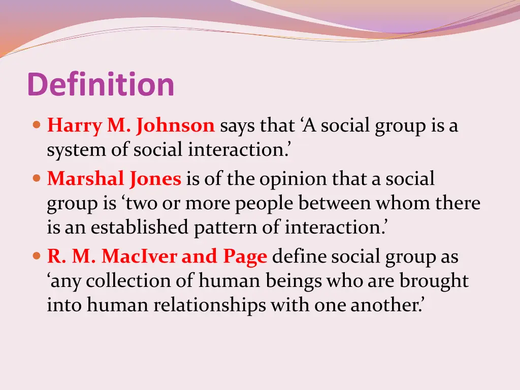 definition