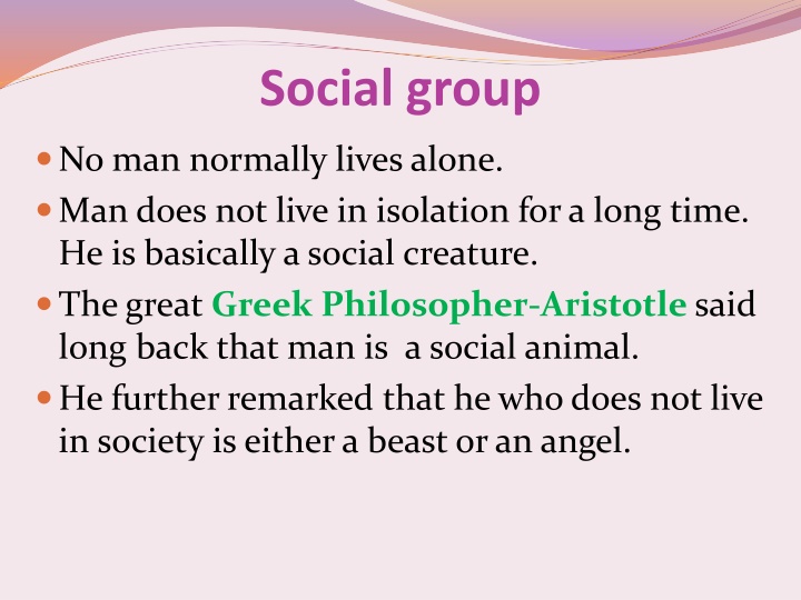 social group