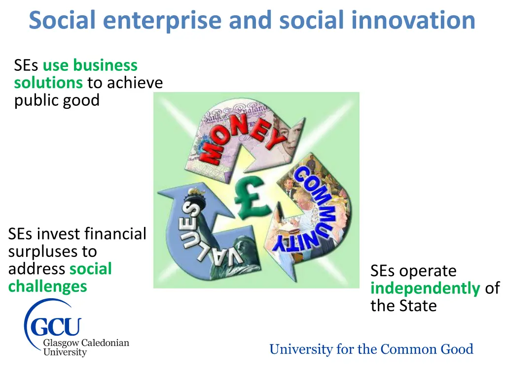 social enterprise and social innovation