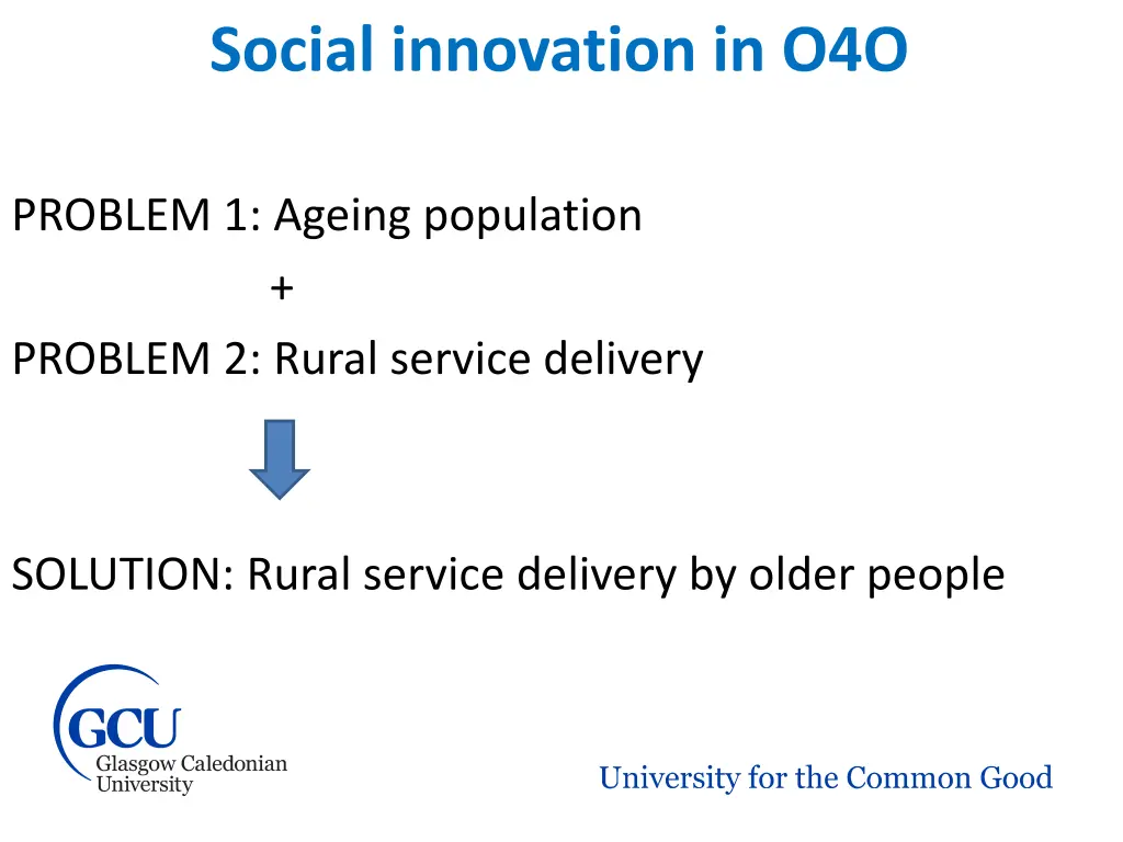 social innovation in o4o