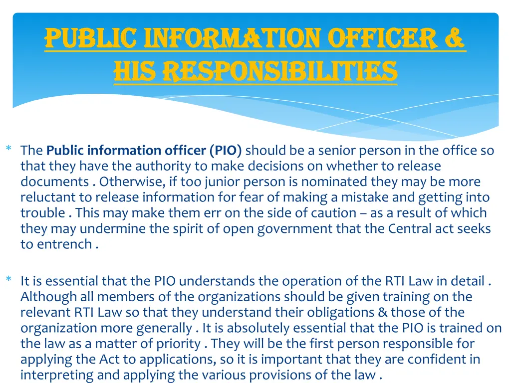 public information officer public information