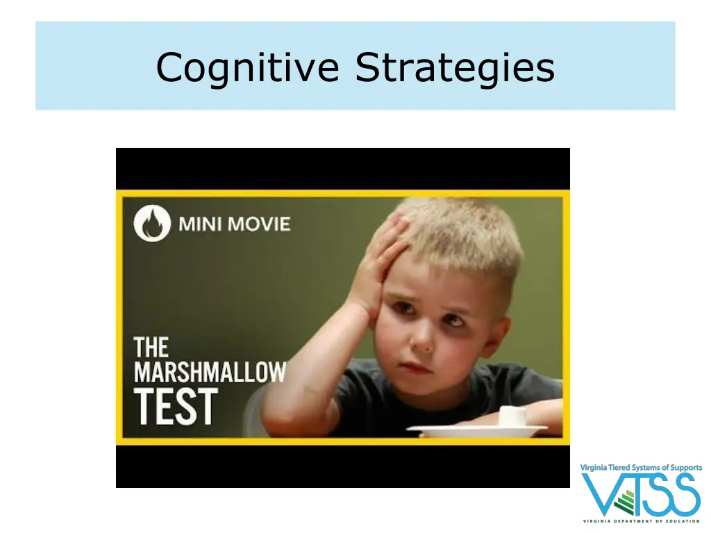 cognitive strategies