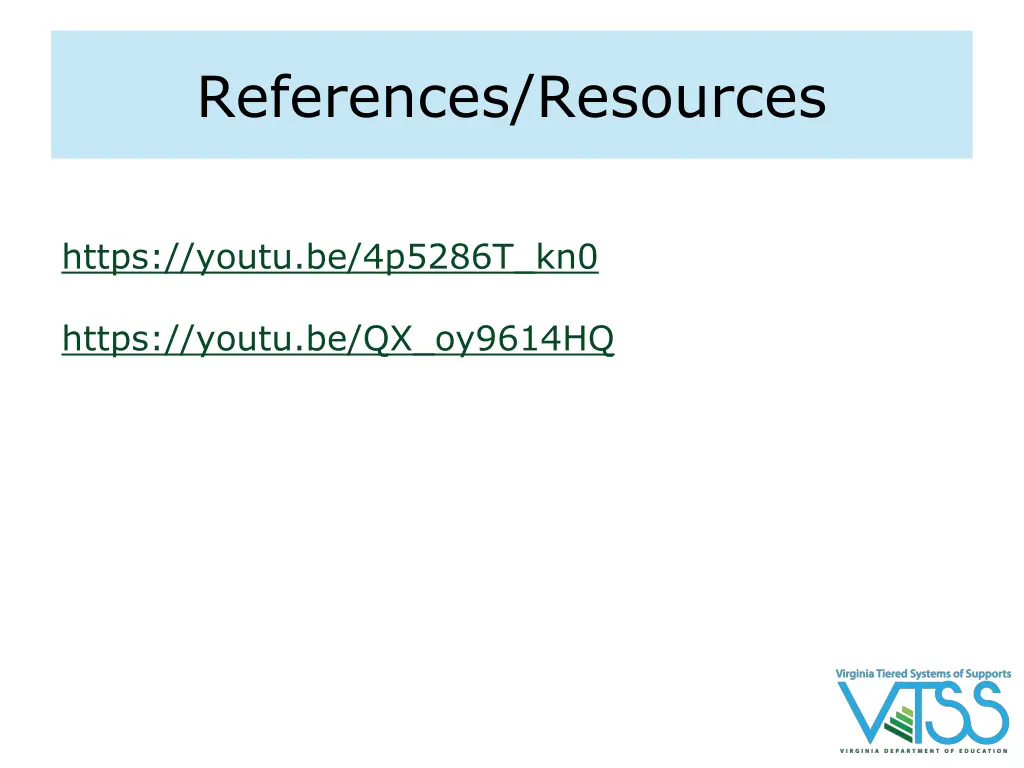 references resources 2