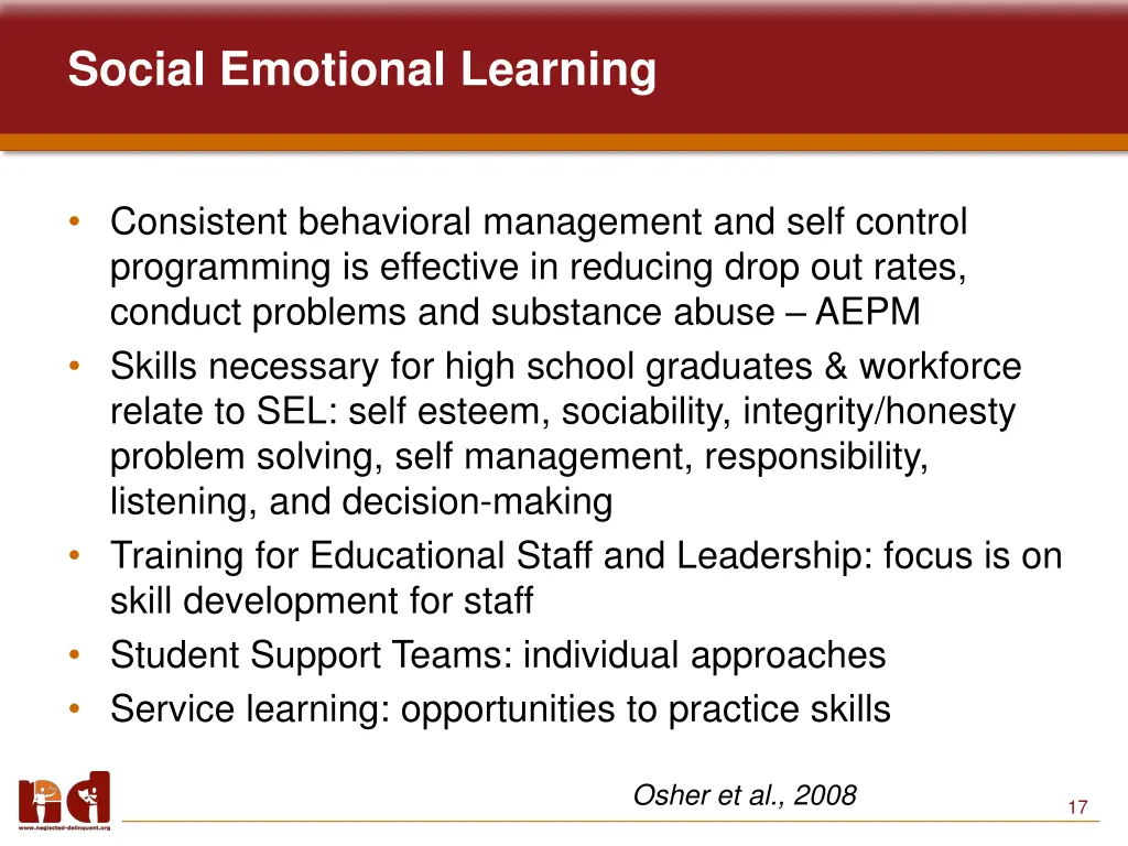 social emotional learning 1