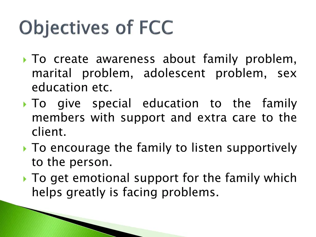 to create awareness about family problem marital