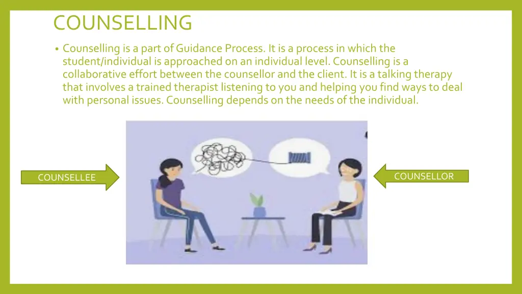 counselling