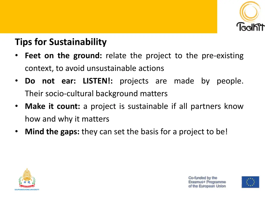 tips for sustainability feet on the ground relate