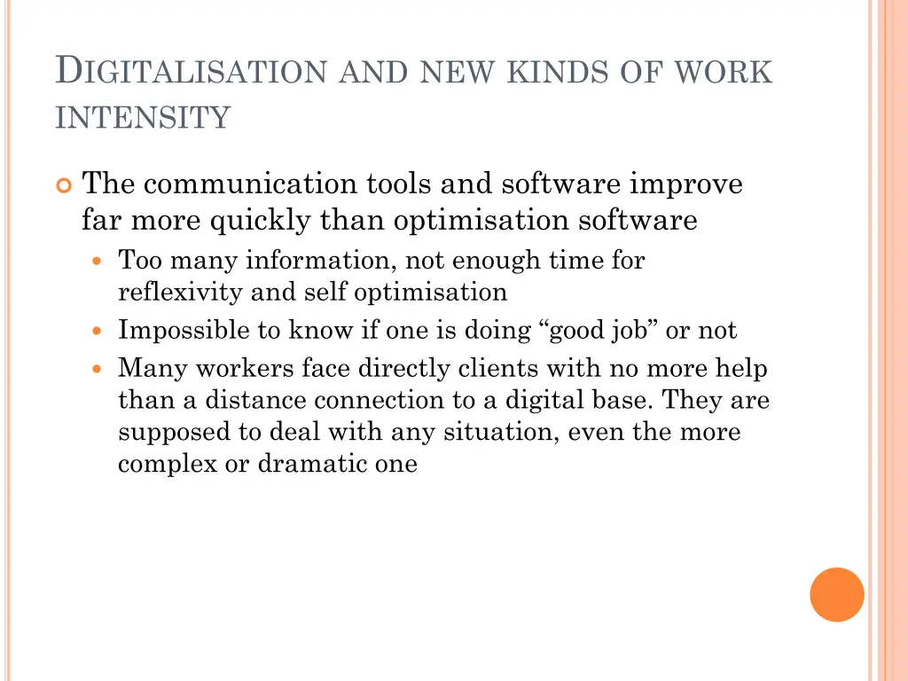 d igitalisation and new kinds of work intensity 1